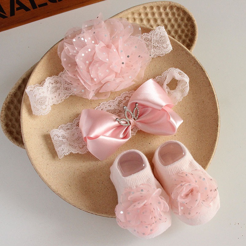 Socks Shoe with 2 Headband - Image 8