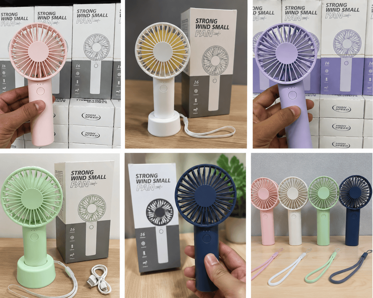 Strong Wind Small Fan
