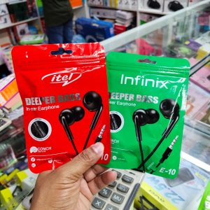 3.5 mm wired in-ear earphones