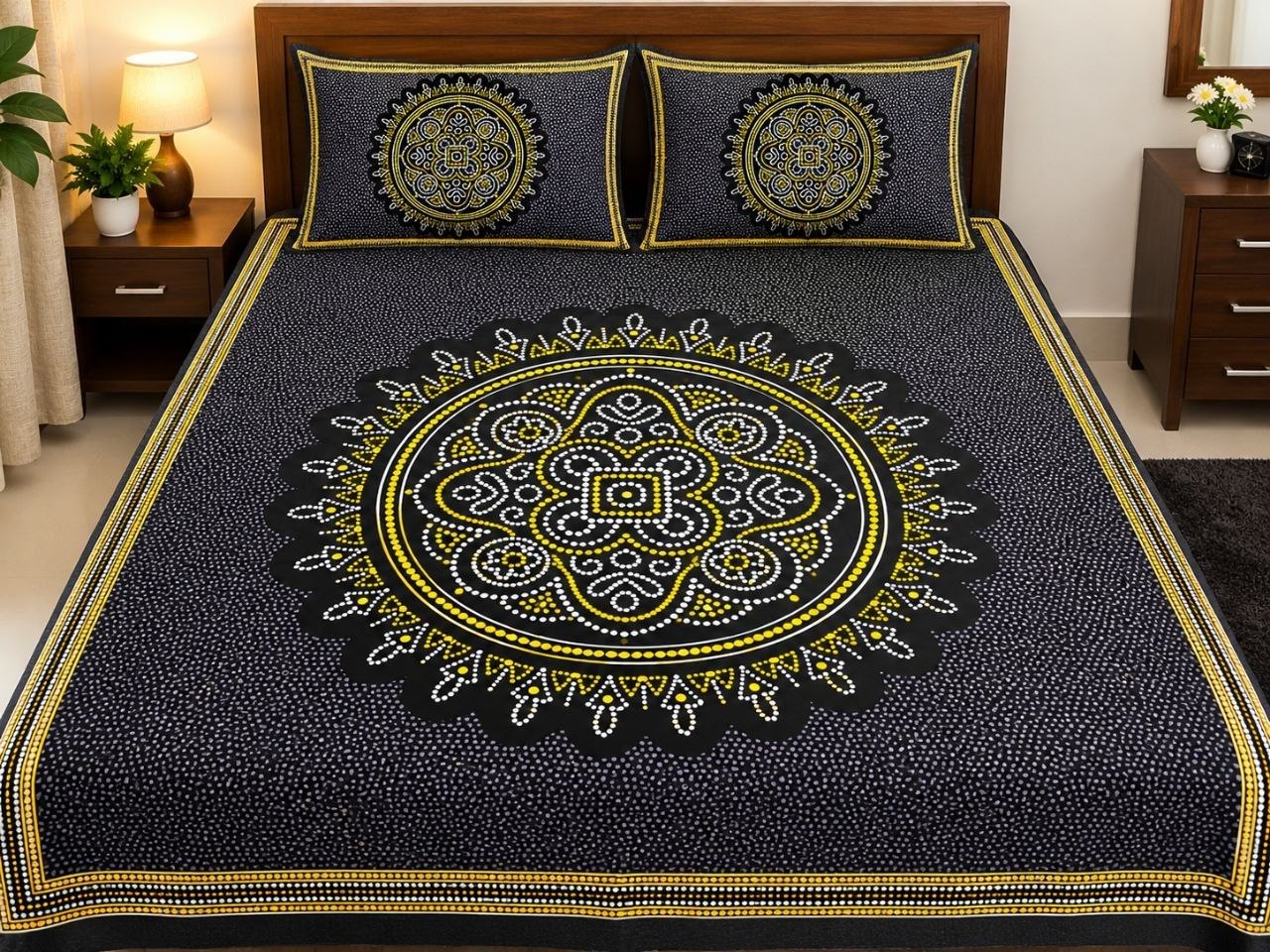 ১ফুলের বিছানার চাদর - Image 17